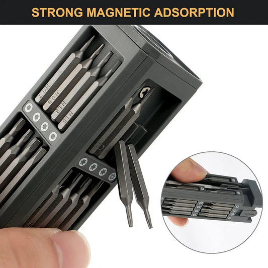 Mini Set 44-Piece Magnetic Screwdriver Tool Kit